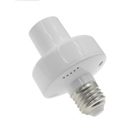 Adaptateur de douille pour ampoule intelligente Wi-Fi Tuya E27 avec prise universelle compatible Alexa Google Home, sortie USB 40W, application Smartlife