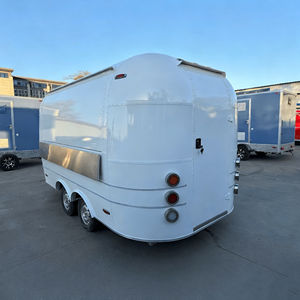 Remolque de Comida Multifuncional de Acero Inoxidable y Aluminio de Alta Calidad, Fácil de Limpiar, para Dulces y Papas Fritas - Product Image 3