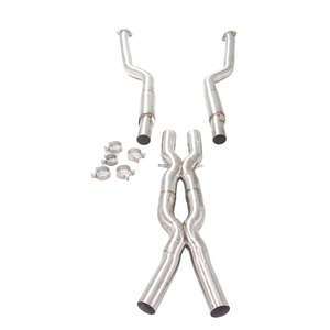 GFC/ Silencieux d'échappement électronique haute performance pour <span class=keywords><strong>BMW</strong></span> M5 5.0L <span class=keywords><strong>V10</strong></span> <span class=keywords><strong>E60</strong></span> Catback en acier inoxydable 304 de 2003 à 2010 - Product Image 2
