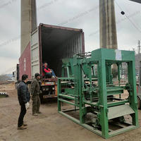 Machine à fabriquer des briques en béton de 2 cm, industrie chinoise, machine manuelle 4-26