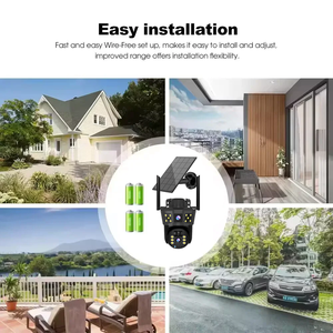 Cámara PTZ Solar de Alta Calidad para Exteriores 4G E 3+3MP con Doble Lente, Rotación Panorámica e Inclinación, con Ranura para Tarjeta SIM 4G - Product Image 6