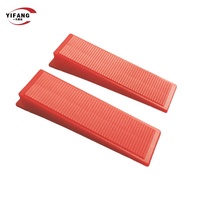 Cales de nivellement pour carreaux en plastique modernes réutilisables, accessoires de pose multi-usages, entretoises de carrelage étanches, clips de nivellement auto-adhésifs