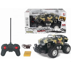 Coche teledirigido de carreras 4x4 para niños, vehículo eléctrico todoterreno de <span class=keywords><strong>radiocontrol</strong></span>, 1:16 - Product Image 1