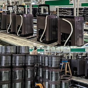 Lave-linge intelligent 10 kg entièrement automatique, <span class=keywords><strong>machine</strong></span> à <span class=keywords><strong>laver</strong></span> séchante à chargement par le haut en acier inoxydable pour usage domestique et hôtelier, appareil électrique - Product Image 6