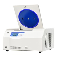Centrífuga Refrigerada con Control de Temperatura de -20 a +40 °C, Rotor Angular y Rotor Oscilante Profesional, 15000 RPM, 4x250ml, 31061xg, CE/ISO