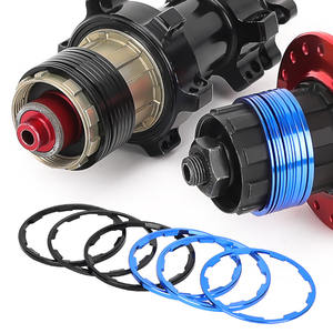 แหวนรองเฟืองหลังจักรยาน LEBYCLE ทำจากอลูมิเนียมอัลลอยด์ ขนาด 1/1.5/2/2.5/3 มม. อุปกรณ์เสริมสำหรับจักรยาน - Product Image 6