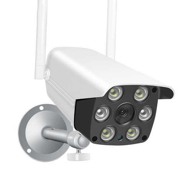 V380pro Wireless Outdoor Wifi Network Security Camera 1080p Bullet Housing Night Vision Two Way Audio Surveillance Camera