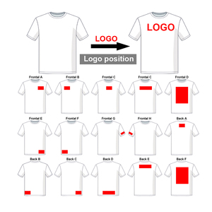 Camiseta Deportiva Jersey Oversize con Logotipo Personalizado, 100% Algodón Suave, 300GSM, Manga Corta, <span class=keywords><strong>Cuello</strong></span> Redondo con Ribetes, para <span class=keywords><strong>Hombre</strong></span> - Product Image 4