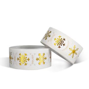 Etiqueta Adhesiva Personalizada con Logotipo, Rollo de Etiquetas Autoadhesivas, Etiqueta con Nombre de Marca, Etiqueta de Transferencia UV para Empaquetado Comercial - Product Image 5