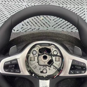 Volant de <span class=keywords><strong>voiture</strong></span> pour BMW G30 G31 G20 G80 G21 G81 G22 G30 G31 G32 G11 G12 G14 G15 G16 G01 G87 Classics, volant en cuir - Product Image 3