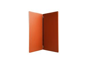 Cubierta de Menú de Cuero Personalizada de Doble Cara al por Mayor con Banda Elástica, Tamaño A4 A5, Porta Menús para Restaurante - Product Image 3