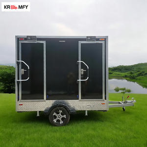 Remorque WC mobile en acier 2026 avec salle de bain portable de luxe pour utilisation en parc - Product Image 4