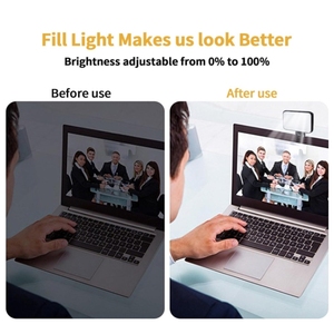 <span class=keywords><strong>Meilleur</strong></span> prix de vente, lumière de remplissage <span class=keywords><strong>pour</strong></span> <span class=keywords><strong>selfie</strong></span>, rechargeable, 3 températures de couleur, clip <span class=keywords><strong>pour</strong></span> téléphone, ordinateur <span class=keywords><strong>portable</strong></span>, tablette, mini lumière LED <span class=keywords><strong>pour</strong></span> réunion - Product Image 5