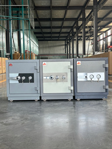 Chất lượng cao chuyên nghiệp hai giờ chống cháy cách nhiệt không thấm nước ký gửi an ninh an toàn hộp khóa đôi - Product Image 4