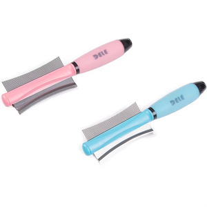 Brosses pour animaux de compagnie en silicone double face, outil de toilettage pour animaux de compagnie, brosse à picots pour enlever les poils - Product Image 1