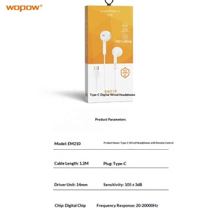 <span class=keywords><strong>Auriculares</strong></span> universales con cable de 3,5mm con micrófono, llamadas manos libres, subwoofer, tapones para los oídos para música, <span class=keywords><strong>auriculares</strong></span> deportivos ergonómicos y cómodos - Product Image 2