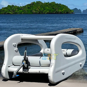 Bateaux gonflables électriques <span class=keywords><strong>à</strong></span> énergie <span class=keywords><strong>solaire</strong></span> pour la navigation, avec moteur électrique, bateaux gonflables Drop Stitch pour fêtes aquatiques - Product Image 2