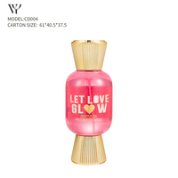 Brume parfumée en forme de bonbon 200 ml - 4 senteurs romantiques et de Pâques, spray corporel longue durée pour femmes et cadeau