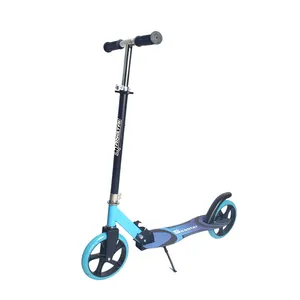 Schlussverkauf Push-Ellenroller für Erwachsene große Räder Kick-Ellenroller aus Vollaluminium Kick-Foot-Ellenroller für Jüngere