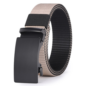 Ceinture en nylon à boucle automatique en alliage <span class=keywords><strong>pour</strong></span> homme, décontractée et tactique, <span class=keywords><strong>pour</strong></span> les jeunes - Product Image 4