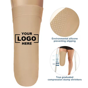 Calcetines de Compresión de Nailon para Amputados por Debajo de la Rodilla, Graduados de 20-30 mmHg, Personalizados de Fábrica - Product Image 2