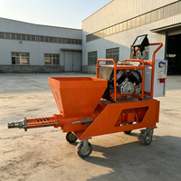 Machine à projeter du mortier manuelle pour le plâtrage et la réparation des murs de petites surfaces