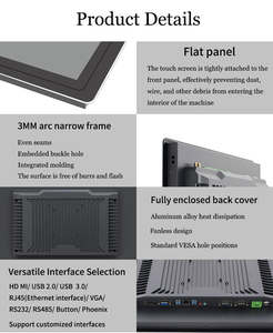 Computadora de Escritorio Todo en Uno con Panel Táctil LCD de 10 Pulgadas para Automatización Industrial Personalizada, Perfil de Aluminio para Máquina CNC - Product Image 6
