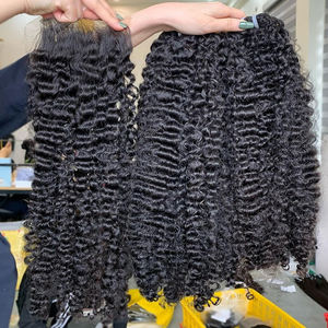 Nuovo arrivo all'ingrosso Burmese riccio crudo vietnamita 12A estensione di capelli umani a doppio disegnato capelli crudi vergini venditore - Product Image 3