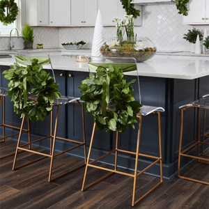 Taburete de Estudio Apilable Transparente para Exterior, Personalizable, de Alta Calidad, al por Mayor, Silla de Acrílico para Cocina o Bar - Product Image 5