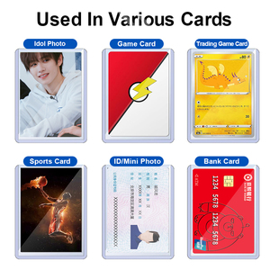 Toploaders hiển thị kệ cho giao dịch thẻ PVC tay áo Kpop chủ thẻ bảo vệ kinh doanh và chủ thẻ tín dụng - Product Image 5