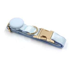 Accesorios de Lujo para Perros y Gatos, Collar y Correa Ajustables de Nailon con Hebilla Metálica, Juego de Collar y Correa para Perro 2022, Pañuelo con Diseño Personalizado, Artículos para Mascotas - Product Image 6