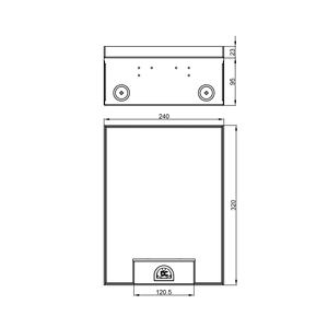 Recessed Floor <b>Power</b> <b>Socket</b> with Multi-media Ports for Meeting Rooms with Level Bracket - Product Image 6