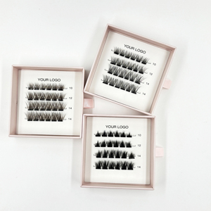<span class=keywords><strong>Pestañas</strong></span> Postizas 3D Naturales <span class=keywords><strong>de</strong></span> <span class=keywords><strong>Pelo</strong></span> Sintético Pre-Encoladas, Hechas <span class=keywords><strong>a</strong></span> Mano, Personalizables, Autoadhesivas, Tipo Ojo <span class=keywords><strong>de</strong></span> Gato, Venta al Por Mayor - Product Image 3