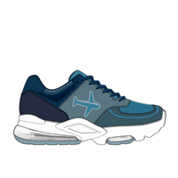 Chaussures de sport respirantes en maille pour hommes, conçues sur mesure, à semelle épaisse, tendance et décontractées pour la marche
