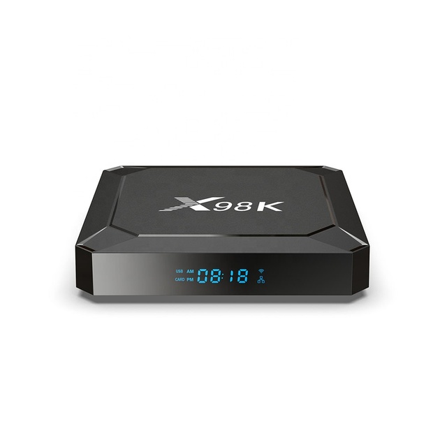 2024 New Arrival X98K Android 13 TV Box Quad Core RK3528A 2GB/4GB RAM 16GB/32GB ROM POE IP TCP GSM GPRS