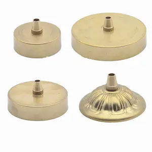 Pure Copper Wire Lamp Ceiling Plate Lamp Holder Locking Wire Device Bottom Box Lighting Fixture Accessories