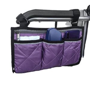 Sac de transport ultra-léger pour fauteuil roulant avec accoudoirs et organisateur latéral, certifié BSCI - Product Image 1