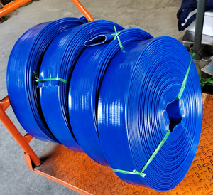 <span class=keywords><strong>50m</strong></span> 3 pouces 10Bar Pvc Layflat Décharge Construction Drainage Tuyau D'eau Tuyau - Product Image 3