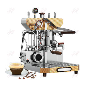 Machine à café expresso de style levier de haute qualité et bon marché pour un usage domestique / machine à café à pression manuelle / équipement à café manuel italien - Product Image 5
