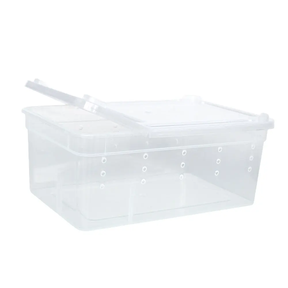Factory Direct Sale Popular Plastic Breeding Box Cage For Reptile Gecko Snake