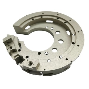 Aluminum Equipment Cabinet FDL-01 CNC Machined Custom Part 500mm Diameter Anodized <b>Sandblasted</b> Surface - Product Image 4