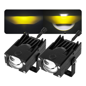Mini Lente Bi-LED Zdu49 45W, Luz LED Empotrada para Parrilla, para Faros Antiniebla de Coche de 12V, Luz Amarilla de Cruce, IP68 - Product Image 6