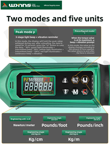 Trong kho 220V kỹ thuật số công nghiệp có thể điều chỉnh độ chính xác bugi mô-men xoắn cờ lê hiệu quả cao 5nm Mô-men xoắn tối đa 1000W - Product Image 5