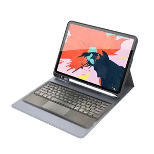 Computer portatili e accessori senza fili BT tastiera con custodia in pelle per notebook per iPad Pro 12.9 2018 3rd/2020 universale