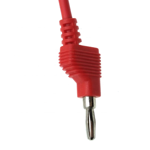 Câble d'alimentation à fiche banane en promotion, fil de test double en cuivre pur 25A - Product Image 1