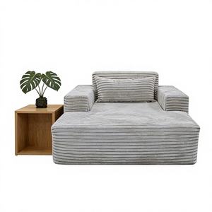 Canapé Compressé Commercial pour Hôtel Appartement, Gain de Place, Emballé sous Vide, Installation Facile, Taille et Tissu Personnalisés - Product Image 1