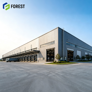 Turnkey Custom Prefabricated Structural Steel Logistics Park Facility Heavy Duty Modular Cargo Staging Terminal - Product Image 1