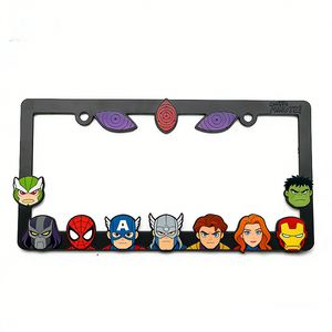 Marco y Soporte para Matrícula de Vehículos Estadounidenses, Estilo Moderno, Material ABS Personalizado - Product Image 2