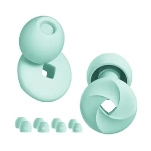 silicon ear plugs button sleeping pressure reducing goal swimming swim sleep manufacturers elastic soft ear