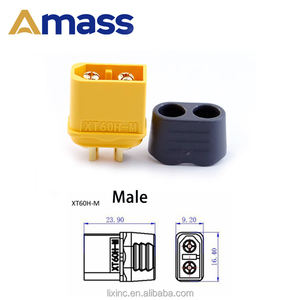 飞机模型电池护套电子元件的原装Amass XT60H-F母连接器XT60H-<span class=keywords><strong>M</strong></span>公遥控器 - Product Image 3